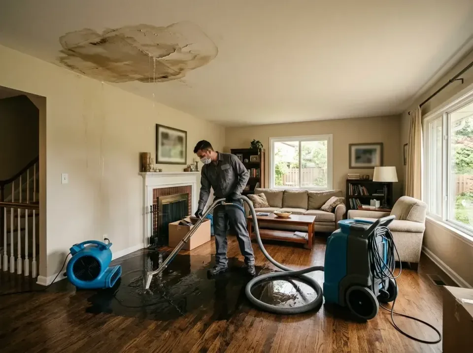 attic-pipe-burst-ceiling-drip-008 — frequently asked questions, Water Damage Restoration & Carpet Care in Hicksville, NY